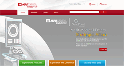 Desktop Screenshot of endotek.merit.com