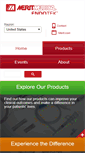 Mobile Screenshot of endotek.merit.com